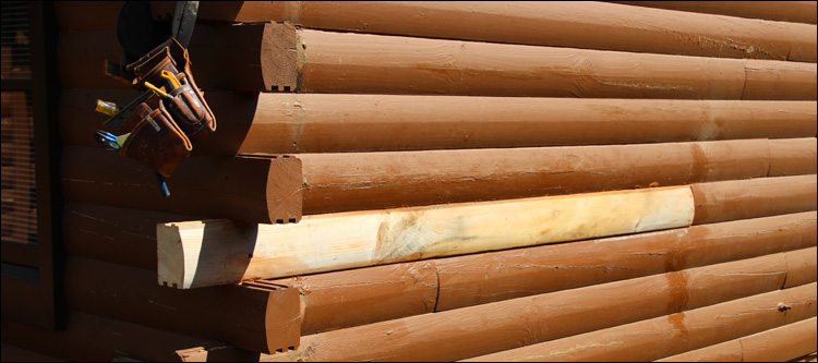 Log Home Damage Repair  Draper, Virginia